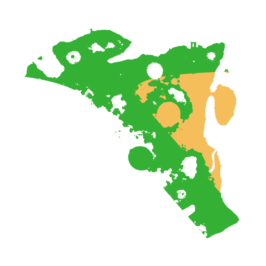 Biome Rust Map: Procedural Map, Size: 3000, Seed: 51585212