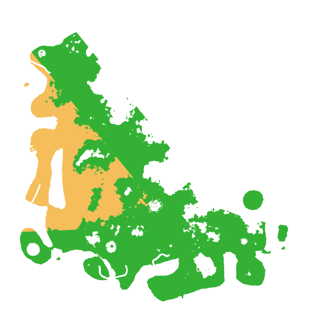 Biome Rust Map: Procedural Map, Size: 4300, Seed: 76241692