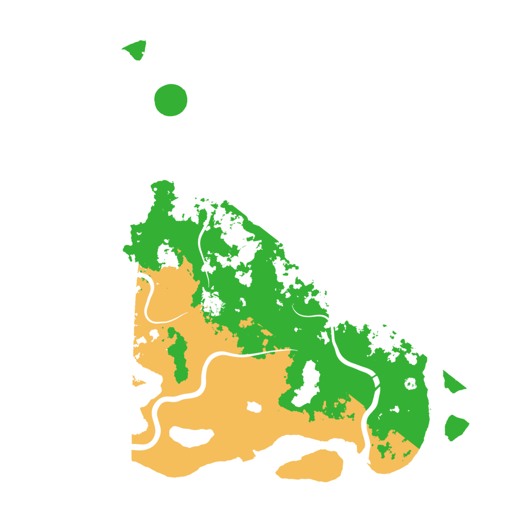 Biome Rust Map: Procedural Map, Size: 4250, Seed: 660275