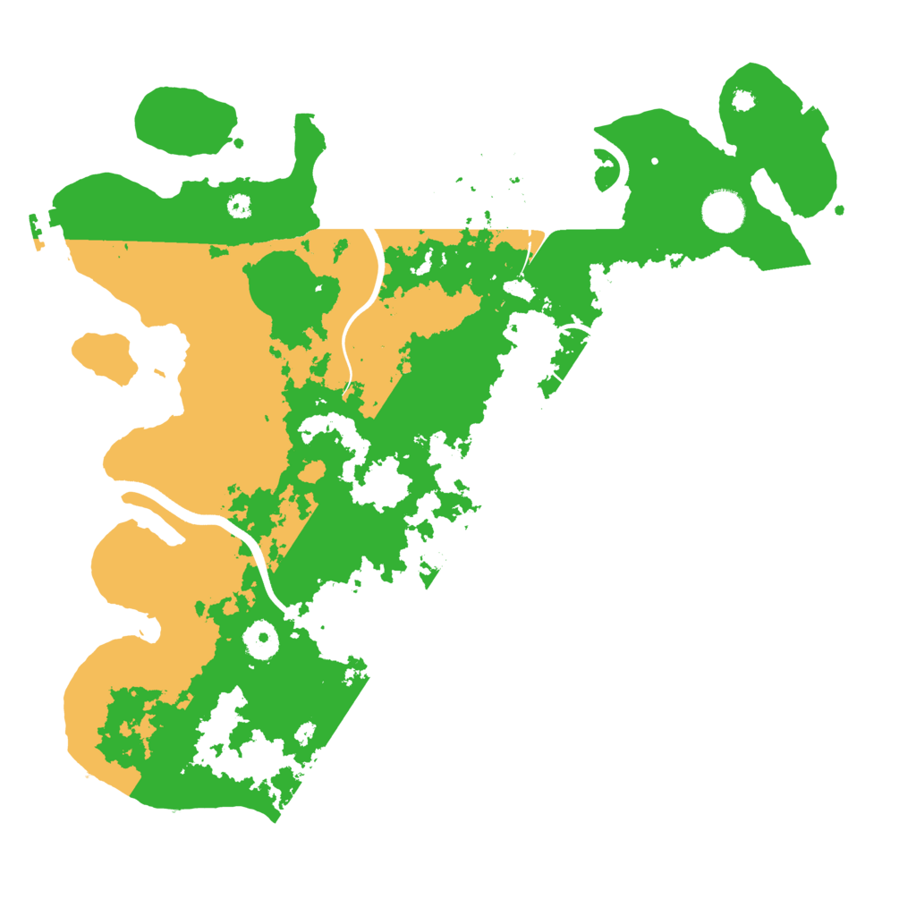 Biome Rust Map: Procedural Map, Size: 3750, Seed: 14315858