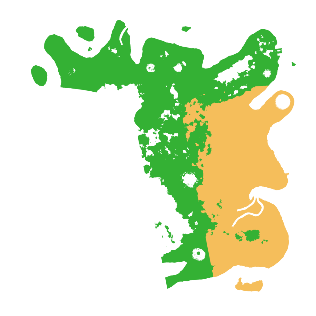 Biome Rust Map: Procedural Map, Size: 3750, Seed: 74500721