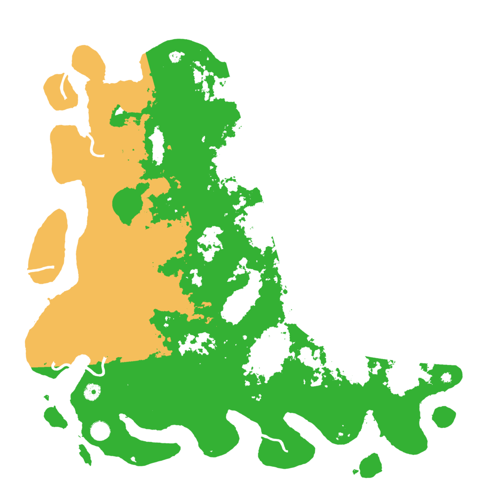 Biome Rust Map: Procedural Map, Size: 4500, Seed: 1949476395