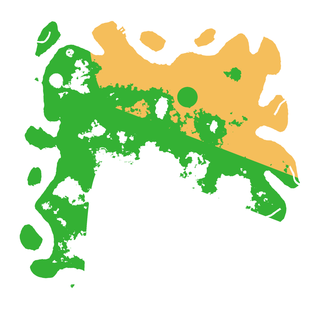 Biome Rust Map: Procedural Map, Size: 4100, Seed: 91135566