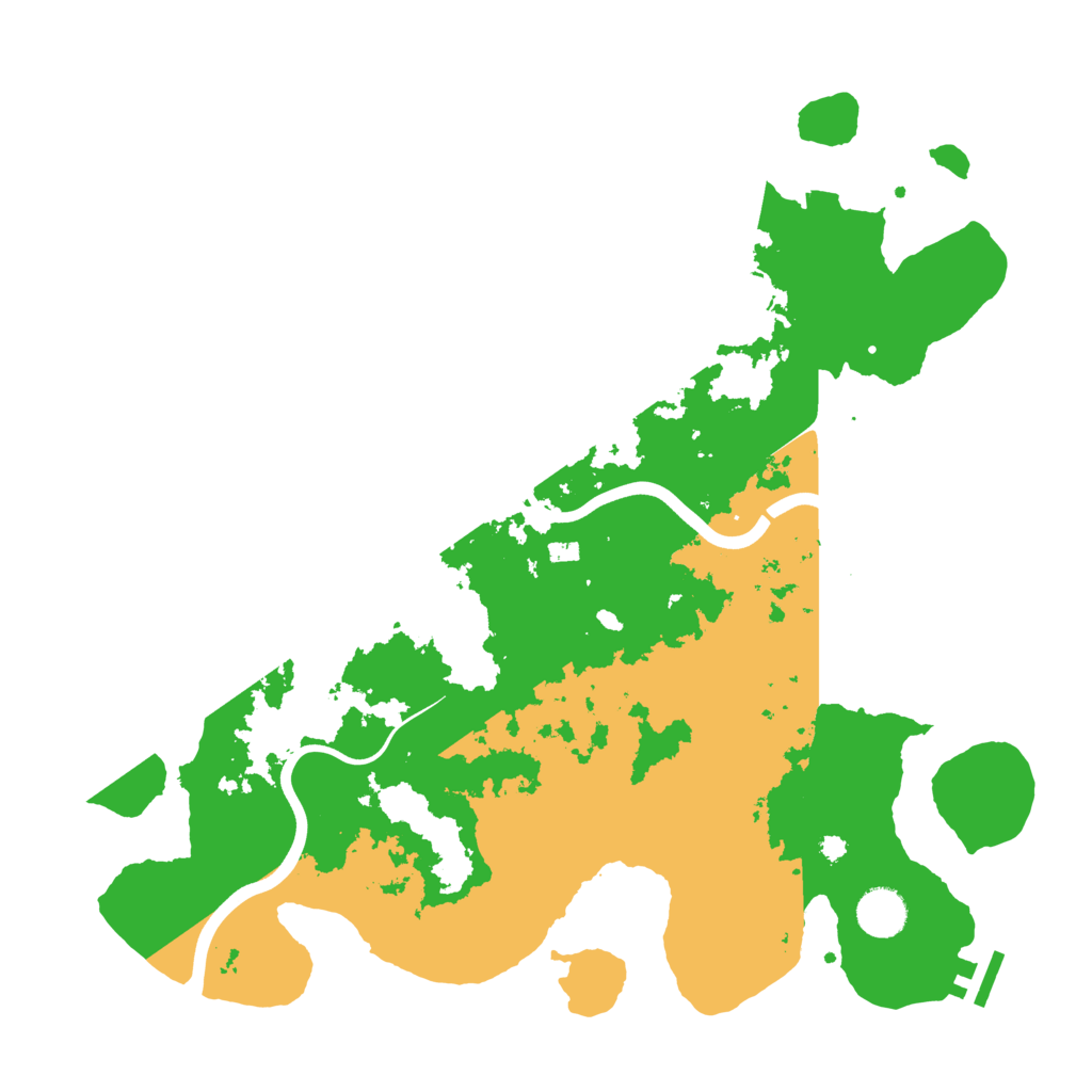 Biome Rust Map: Procedural Map, Size: 3850, Seed: 535867158