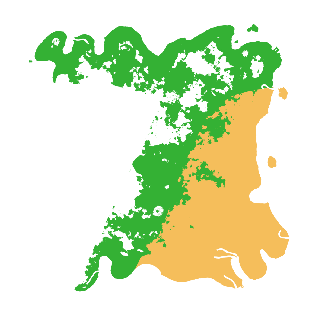 Biome Rust Map: Procedural Map, Size: 4500, Seed: 694206969