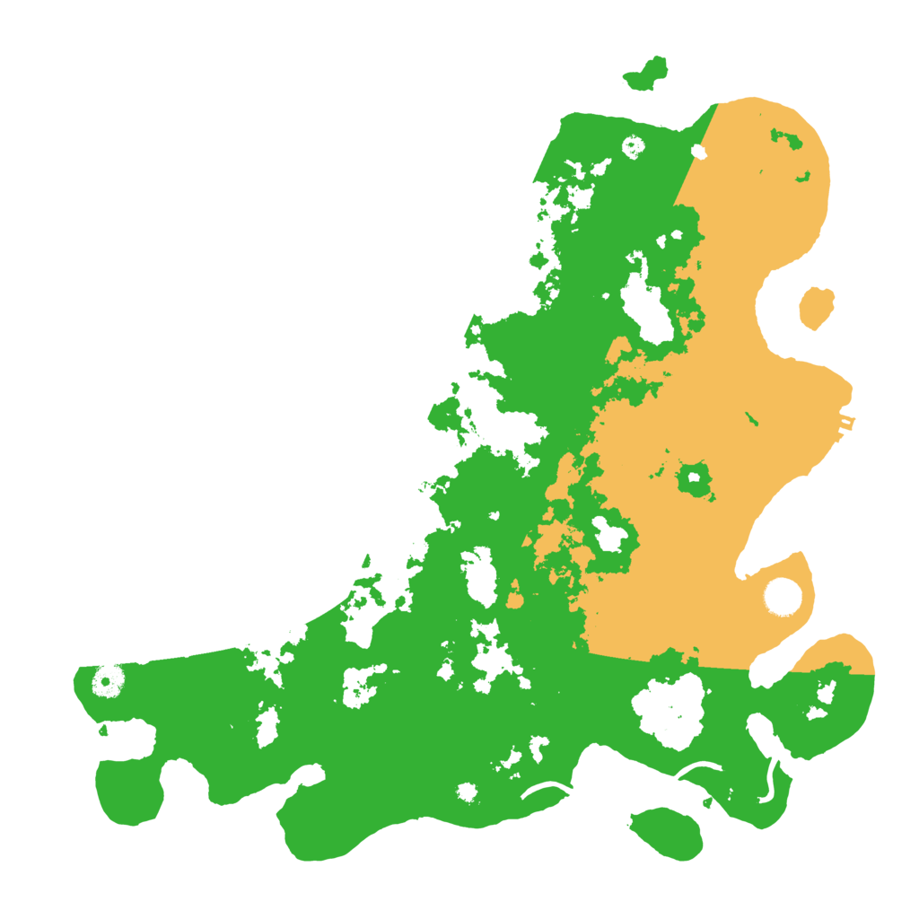 Biome Rust Map: Procedural Map, Size: 4250, Seed: 665605254