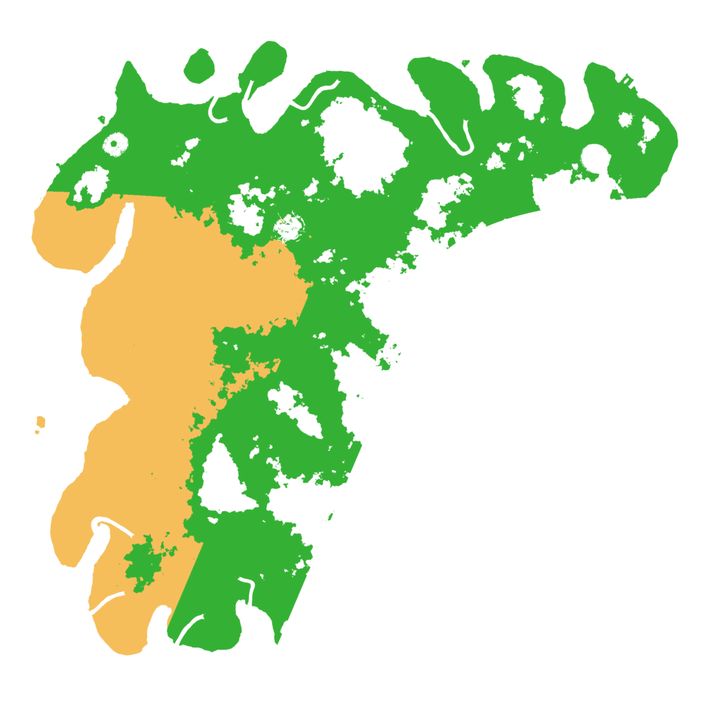 Biome Rust Map: Procedural Map, Size: 4550, Seed: 902