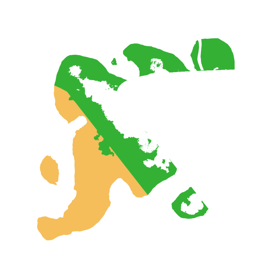 Biome Rust Map: Procedural Map, Size: 2000, Seed: 10105