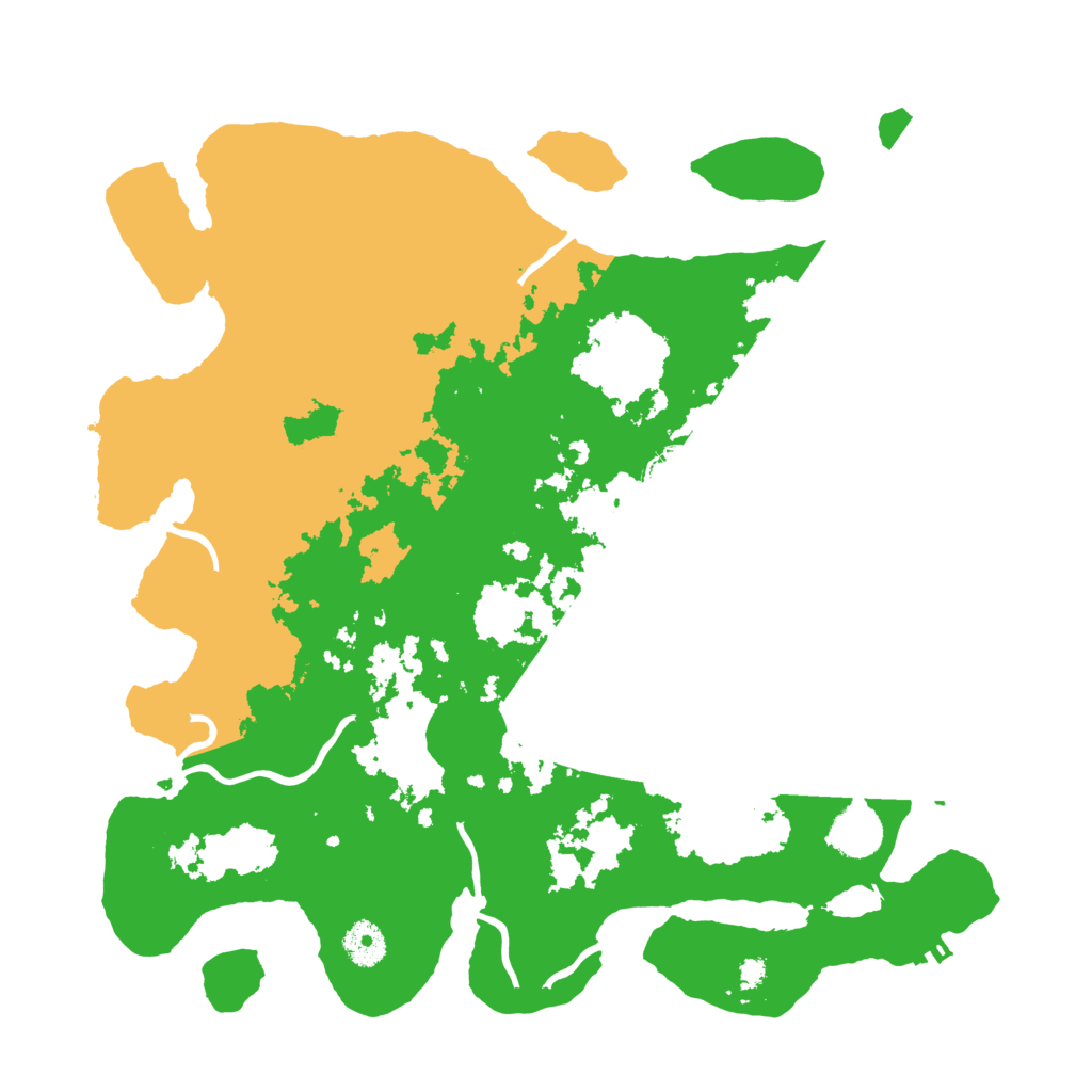 Biome Rust Map: Procedural Map, Size: 3800, Seed: 94039900