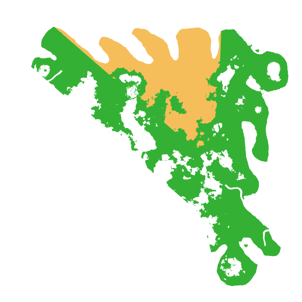 Biome Rust Map: Procedural Map, Size: 4100, Seed: 12017066