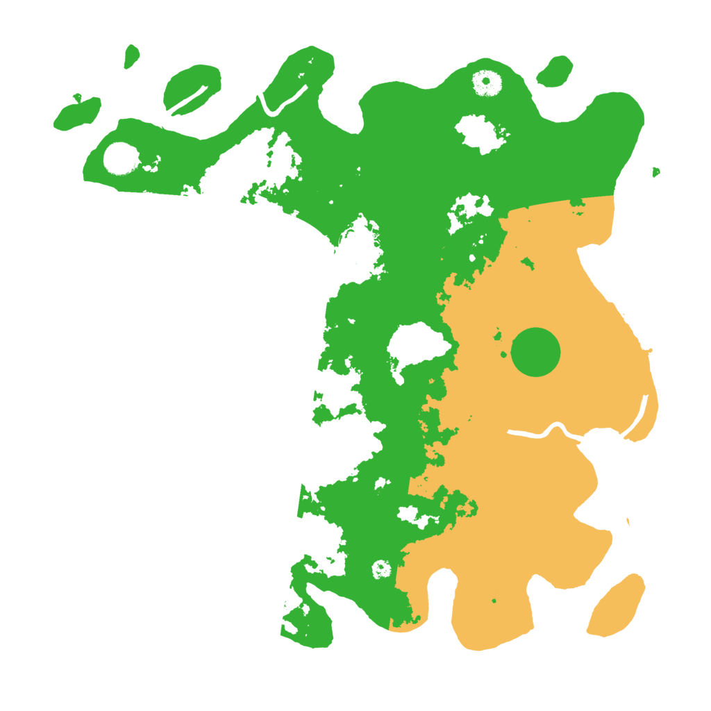 Biome Rust Map: Procedural Map, Size: 3800, Seed: 41713501