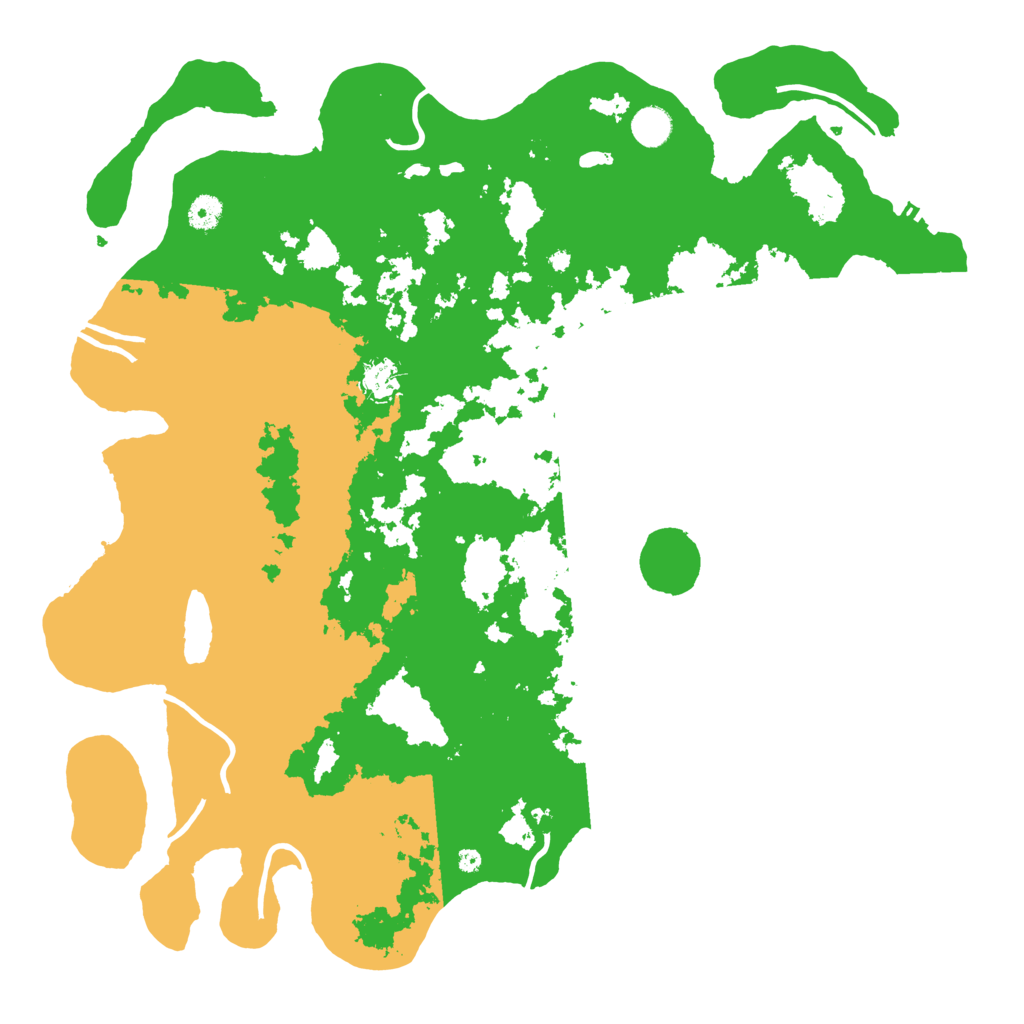 Biome Rust Map: Procedural Map, Size: 4500, Seed: 2060722175