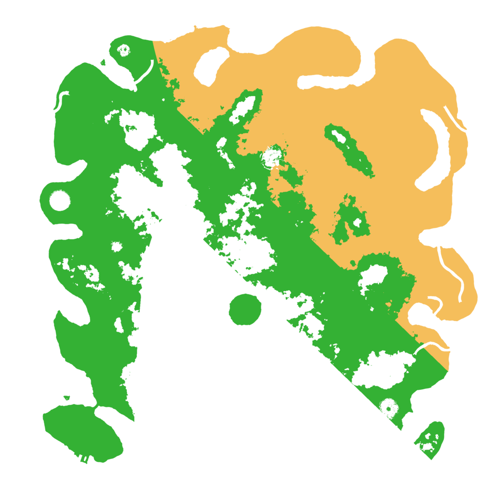 Biome Rust Map: Procedural Map, Size: 4300, Seed: 956793998