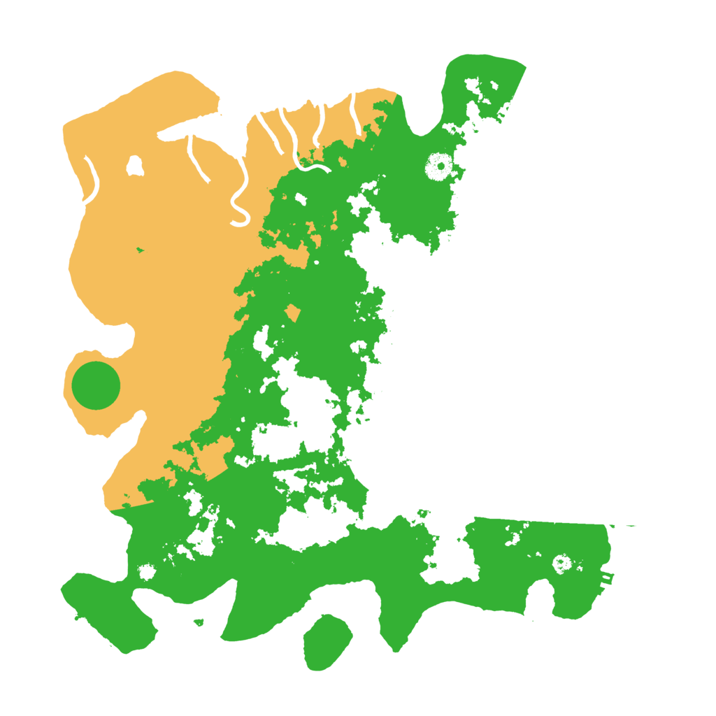 Biome Rust Map: Procedural Map, Size: 3900, Seed: 1574690