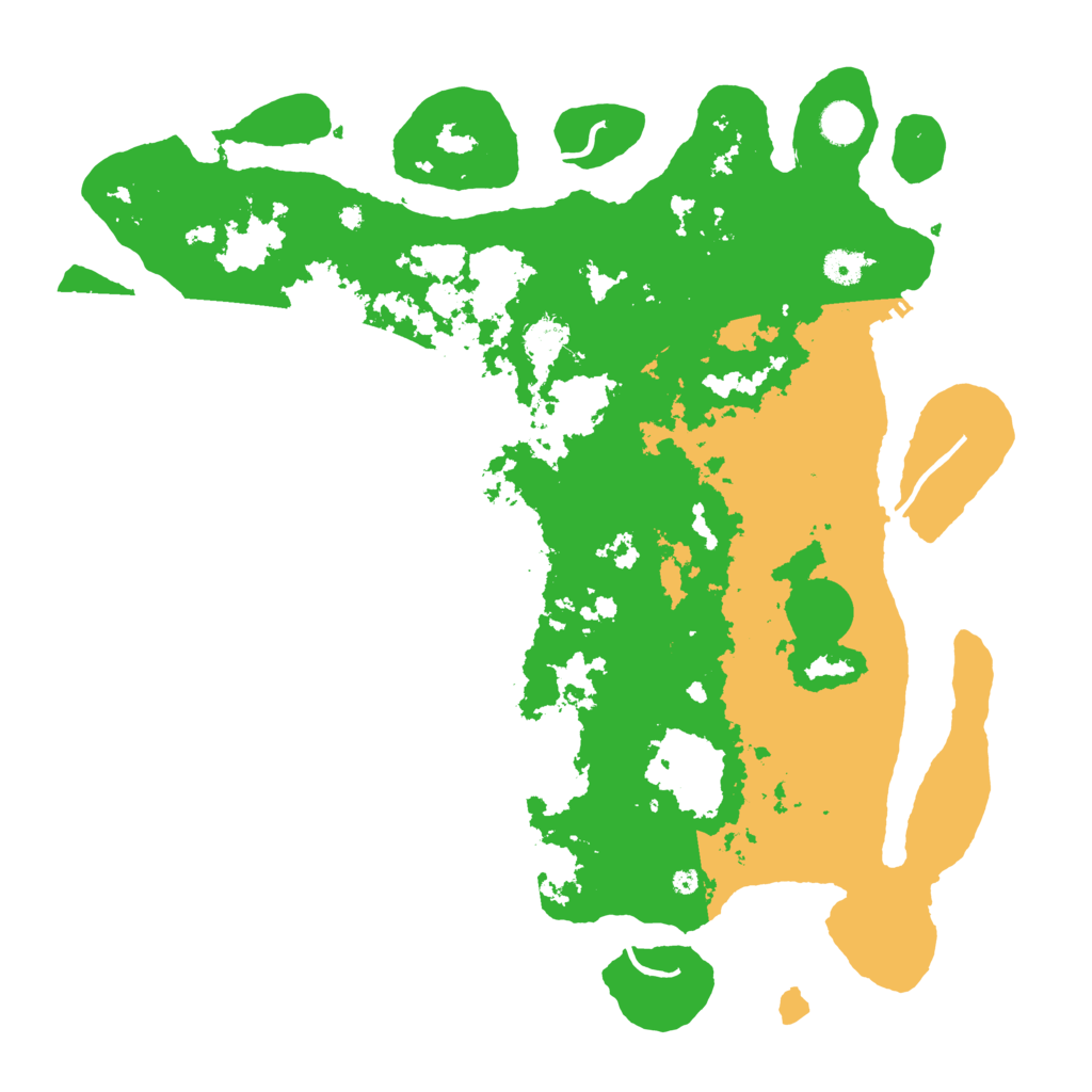 Biome Rust Map: Procedural Map, Size: 4400, Seed: 42033538