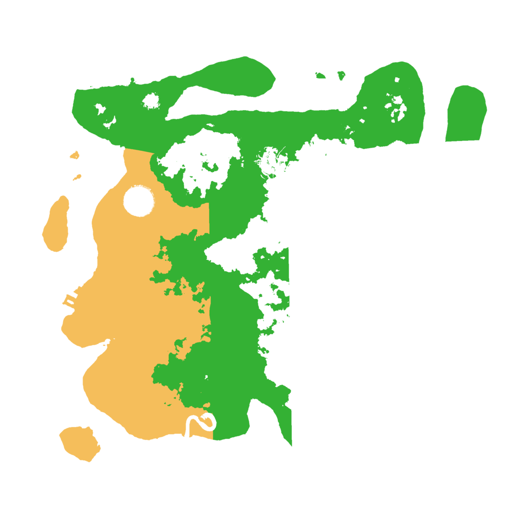 Biome Rust Map: Procedural Map, Size: 3000, Seed: 1055010285