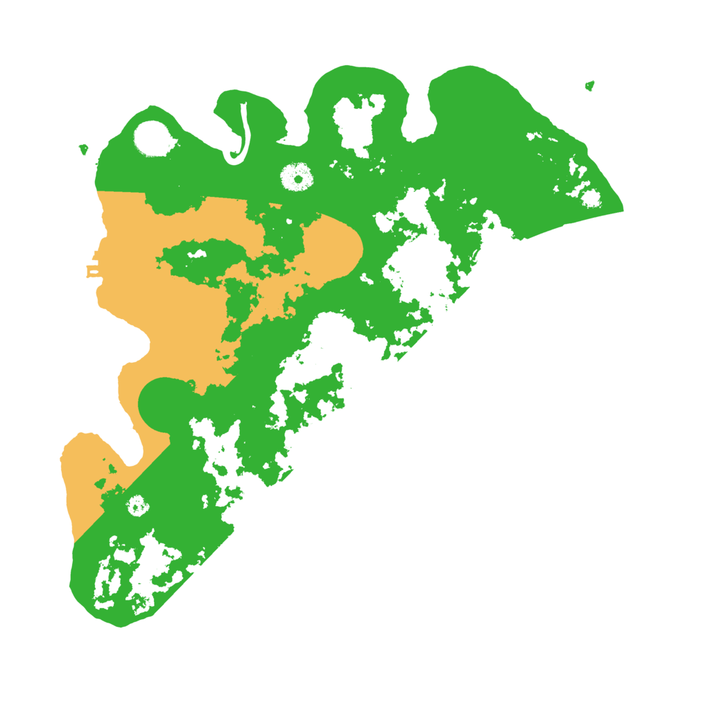 Biome Rust Map: Procedural Map, Size: 3500, Seed: 1568818940