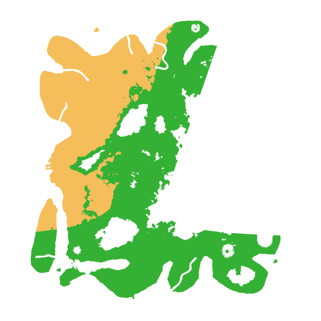 Biome Rust Map: Procedural Map, Size: 3750, Seed: 1328150481