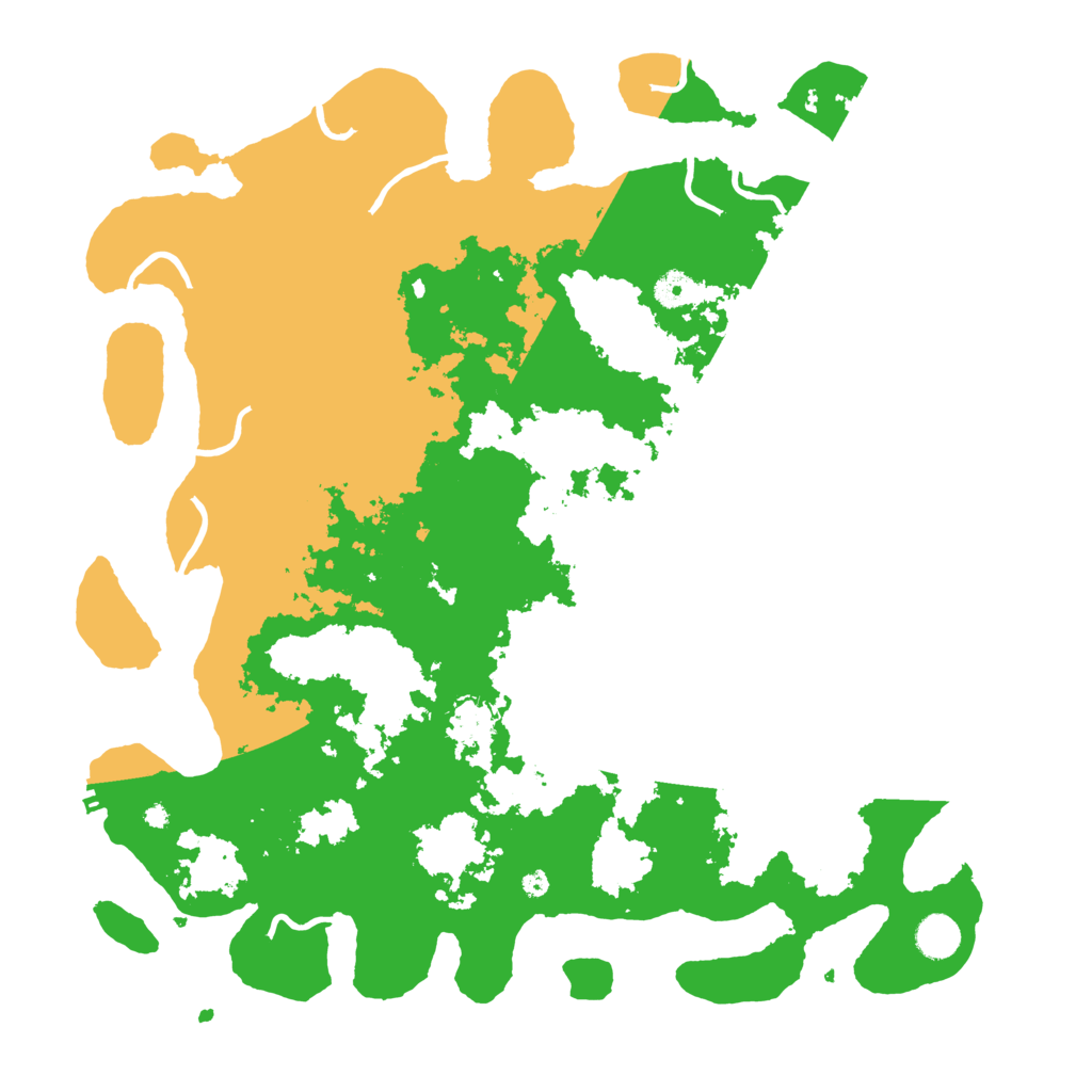 Biome Rust Map: Procedural Map, Size: 4300, Seed: 639506217