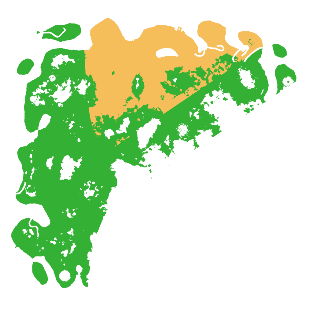 Biome Rust Map: Procedural Map, Size: 5000, Seed: 801709