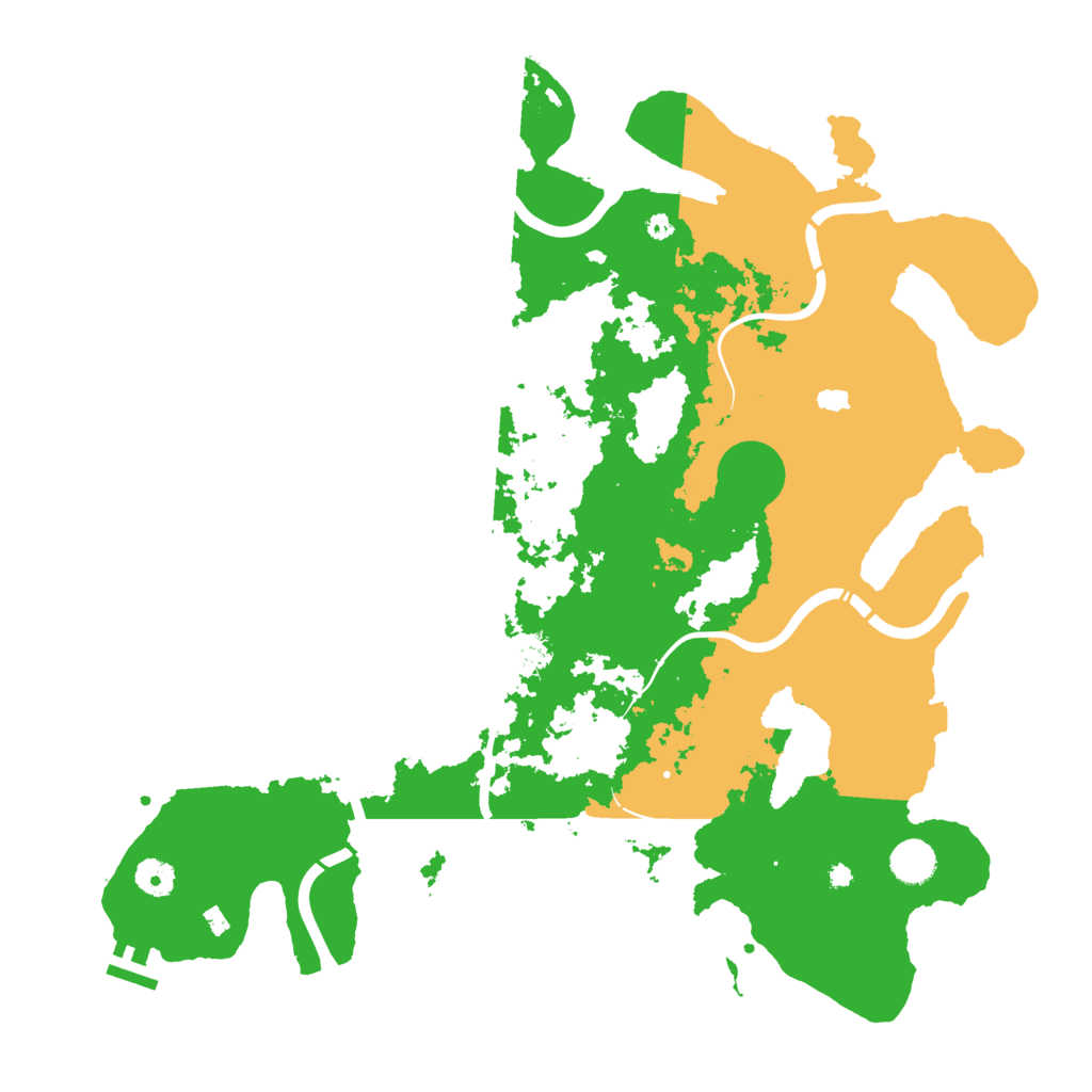 Biome Rust Map: Procedural Map, Size: 4250, Seed: 1248217769