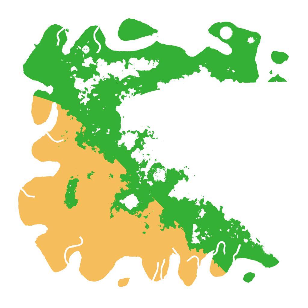 Biome Rust Map: Procedural Map, Size: 4300, Seed: 402185512