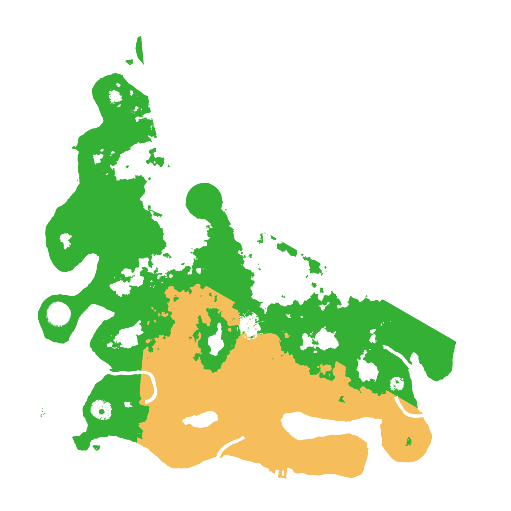 Biome Rust Map: Procedural Map, Size: 3750, Seed: 7418652