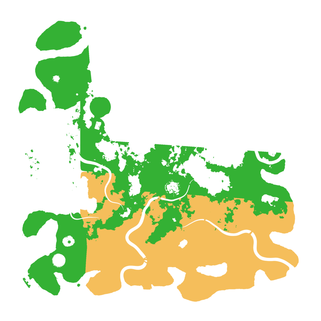 Biome Rust Map: Procedural Map, Size: 4300, Seed: 1467561436