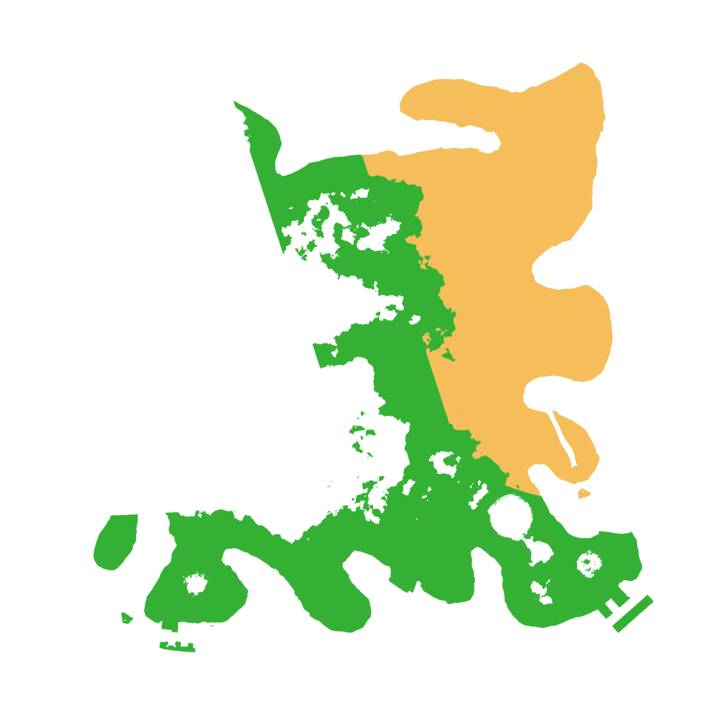 Biome Rust Map: Procedural Map, Size: 3000, Seed: 20122012