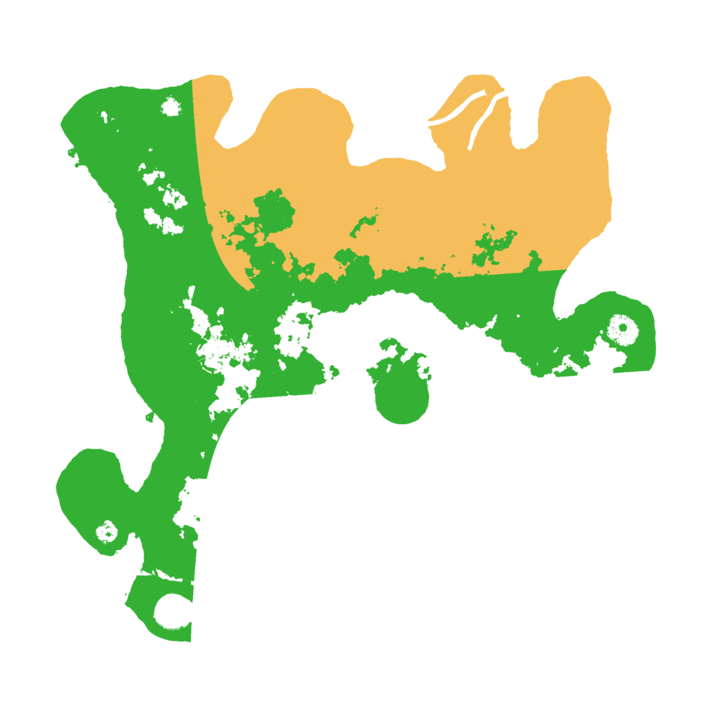 Biome Rust Map: Procedural Map, Size: 3500, Seed: 49864276