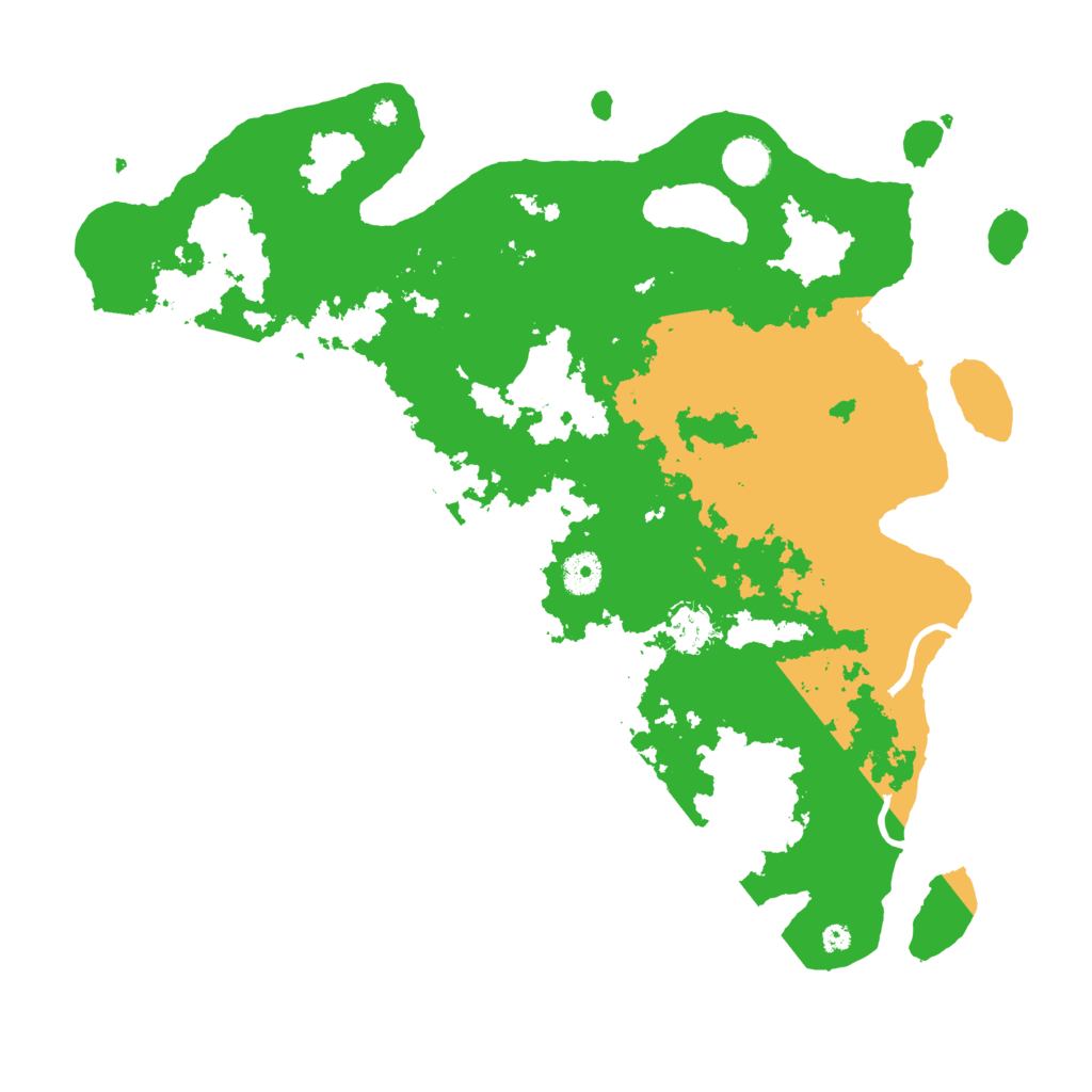 Biome Rust Map: Procedural Map, Size: 4000, Seed: 206403
