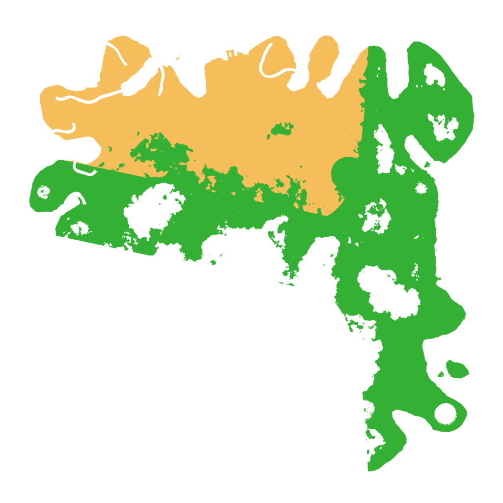 Biome Rust Map: Procedural Map, Size: 4150, Seed: 80082