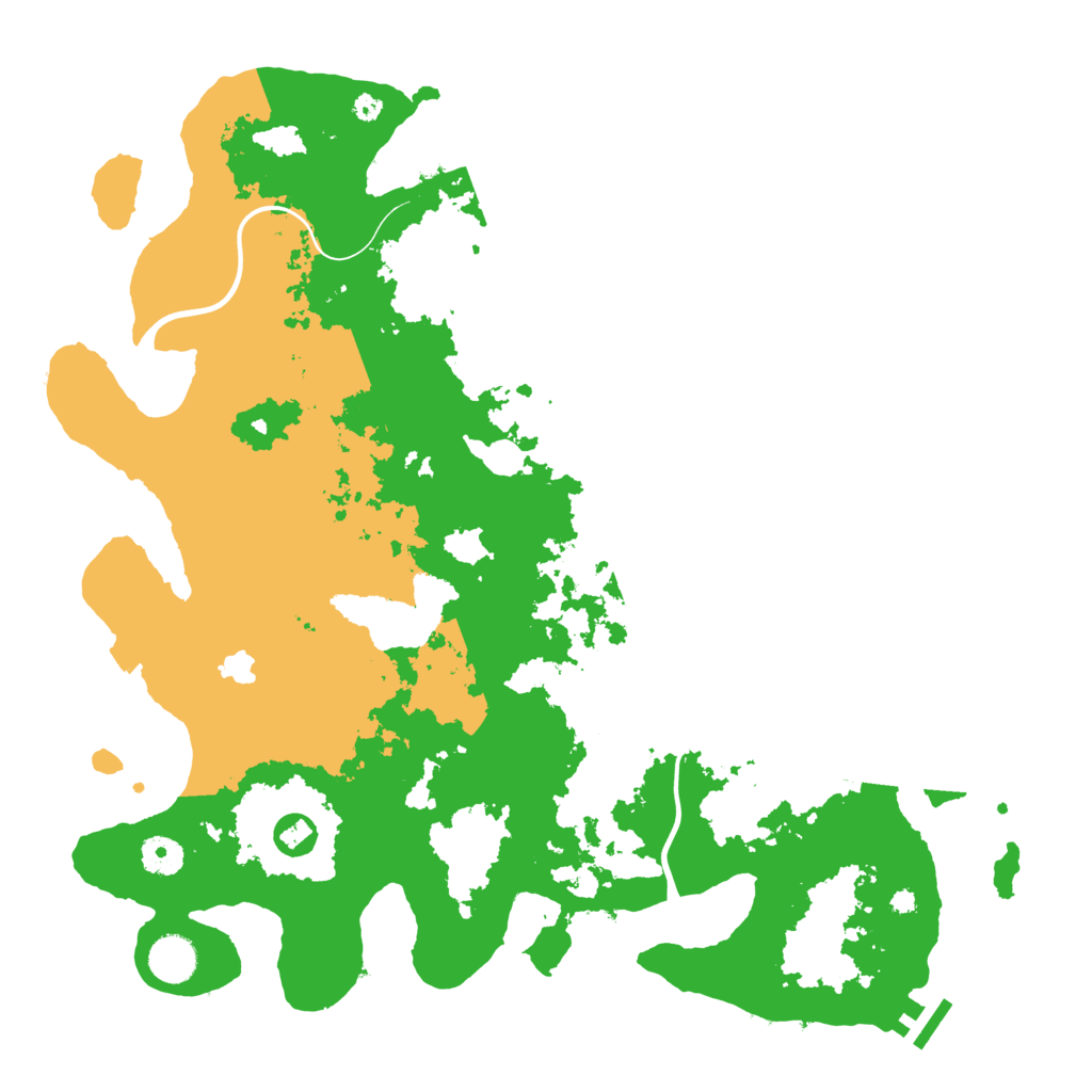 Biome Rust Map: Procedural Map, Size: 4000, Seed: 237829