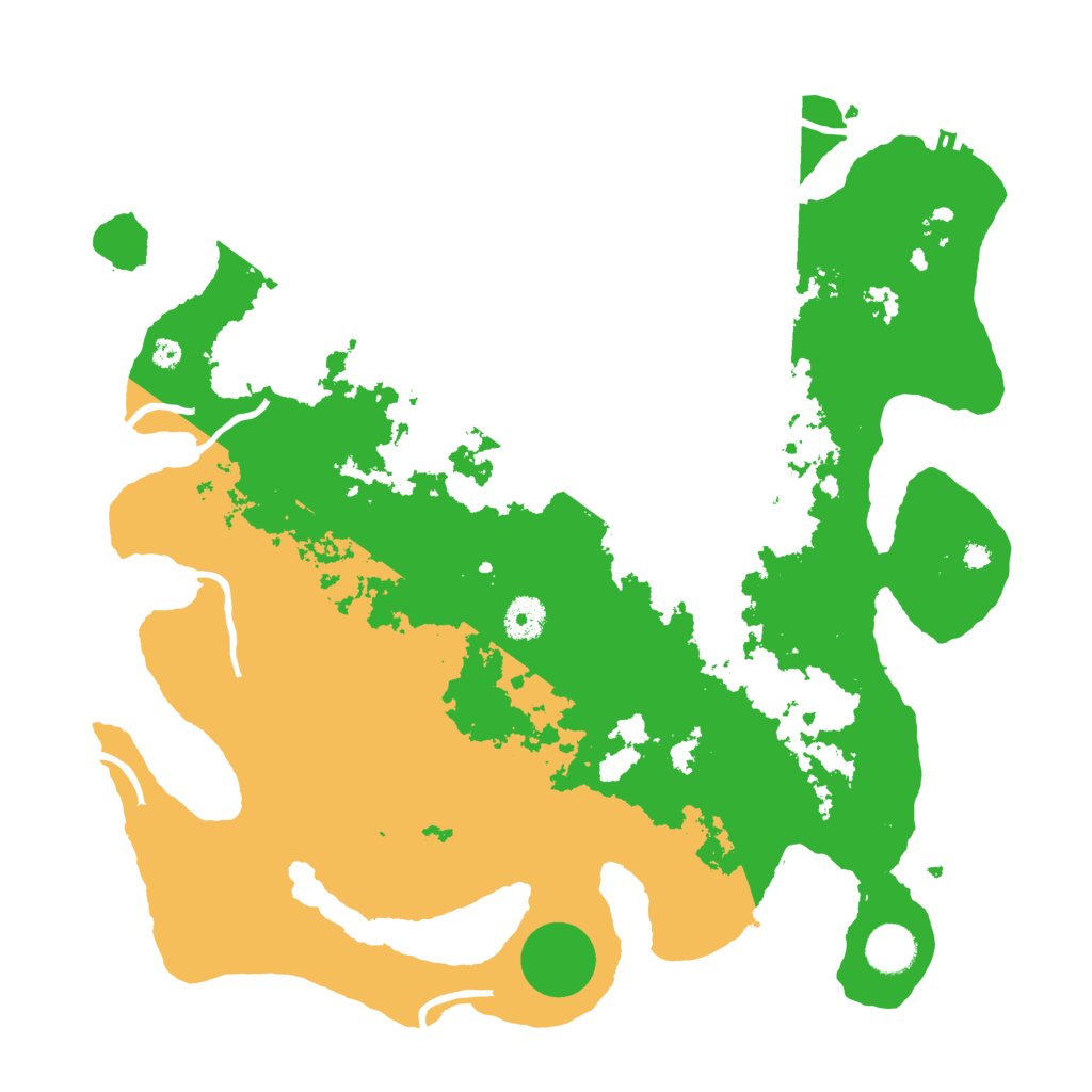Biome Rust Map: Procedural Map, Size: 3850, Seed: 8639895