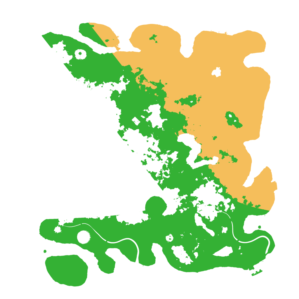 Biome Rust Map: Procedural Map, Size: 4000, Seed: 821490096