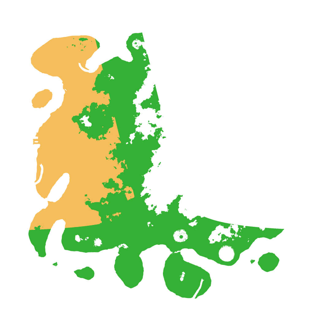 Biome Rust Map: Procedural Map, Size: 3550, Seed: 869506