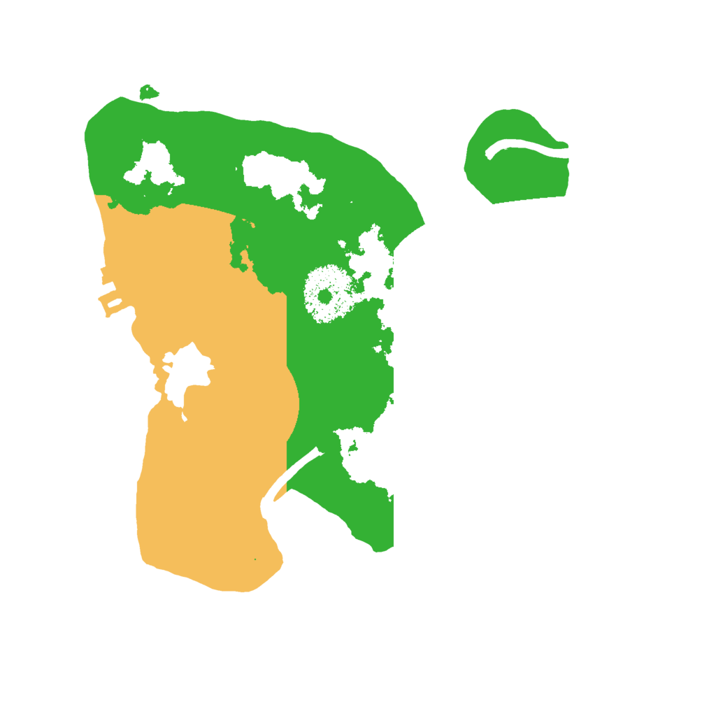 Biome Rust Map: Procedural Map, Size: 2000, Seed: 1396622450