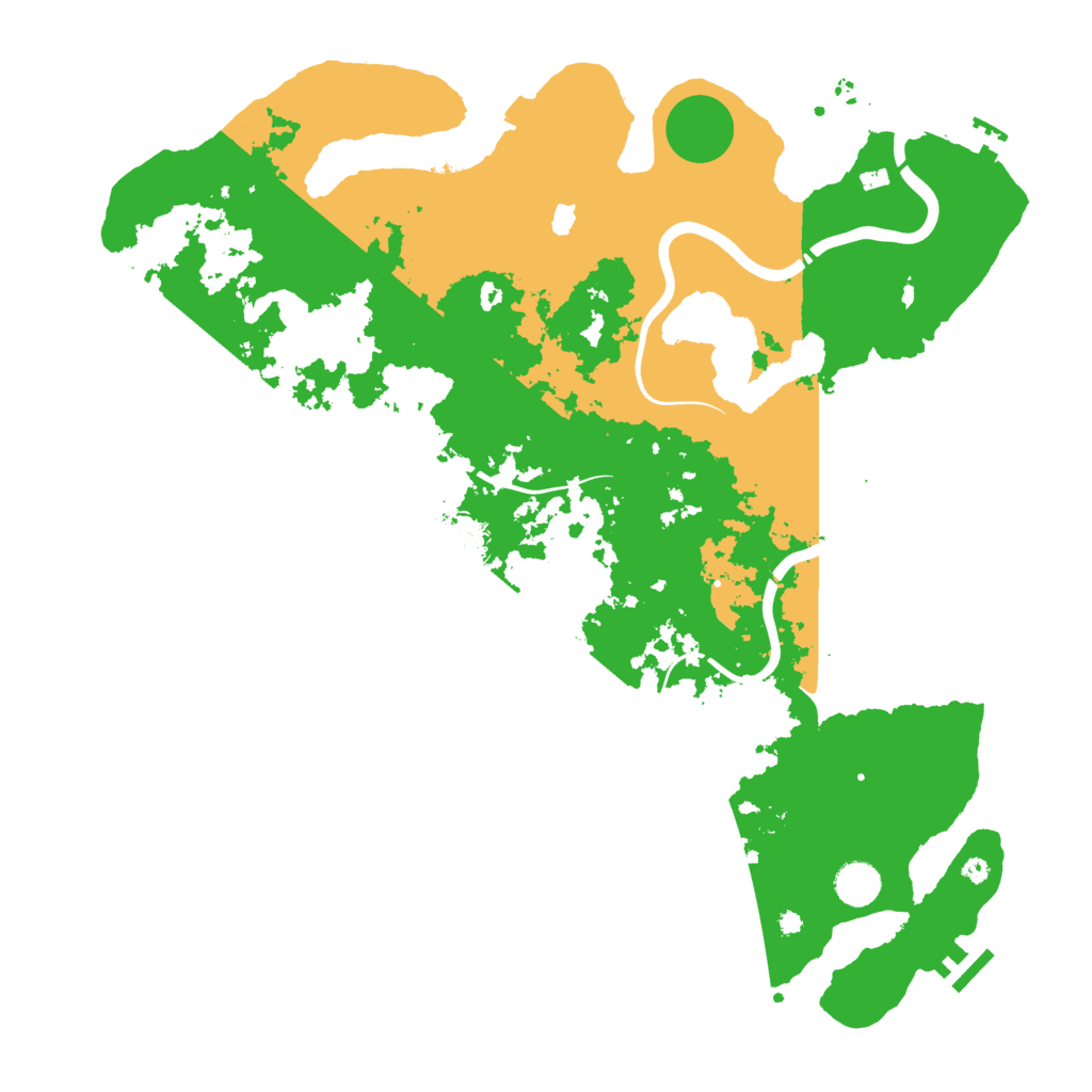 Biome Rust Map: Procedural Map, Size: 4250, Seed: 2108182968