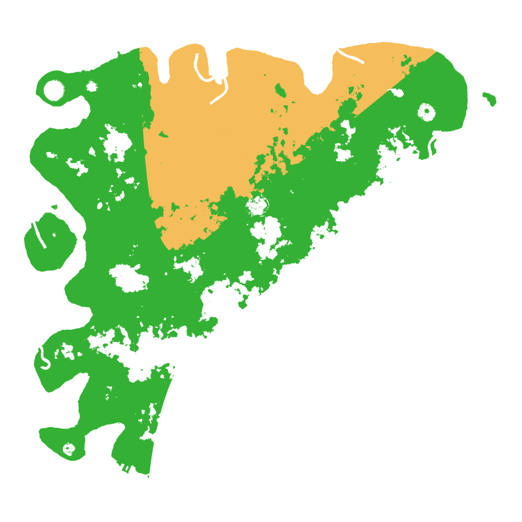 Biome Rust Map: Procedural Map, Size: 4500, Seed: 7233