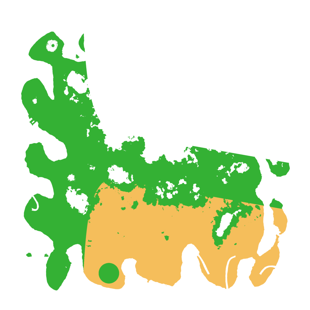 Biome Rust Map: Procedural Map, Size: 4000, Seed: 490737