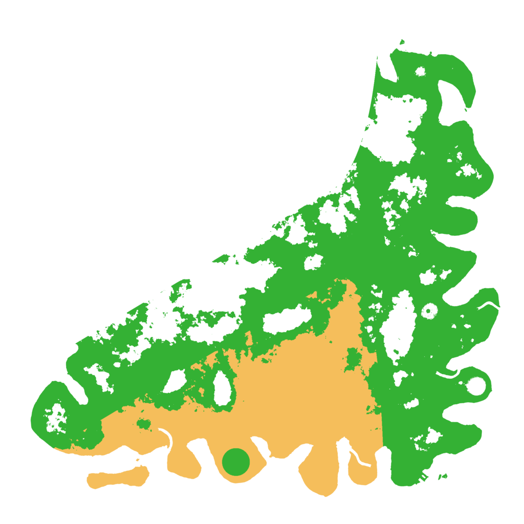 Biome Rust Map: Procedural Map, Size: 5000, Seed: 924374874