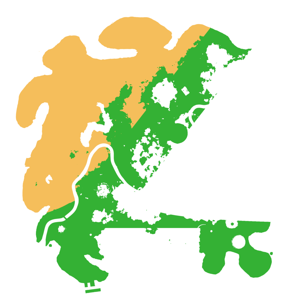 Biome Rust Map: Procedural Map, Size: 4000, Seed: 1540