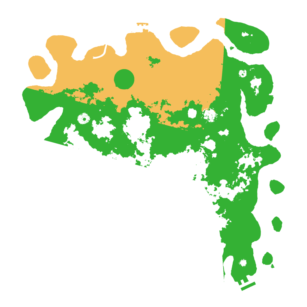 Biome Rust Map: Procedural Map, Size: 4000, Seed: 26379