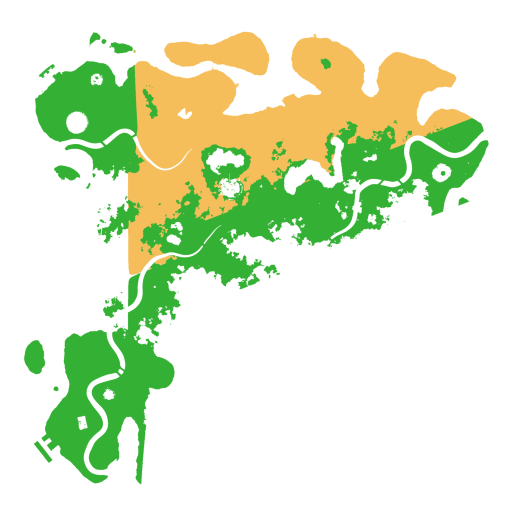 Biome Rust Map: Procedural Map, Size: 4250, Seed: 1343831681