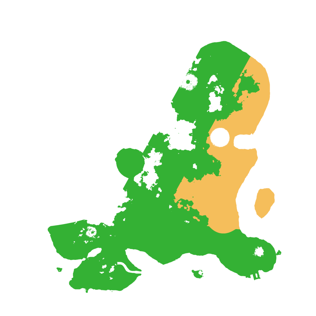 Biome Rust Map: Procedural Map, Size: 3000, Seed: 1497521869