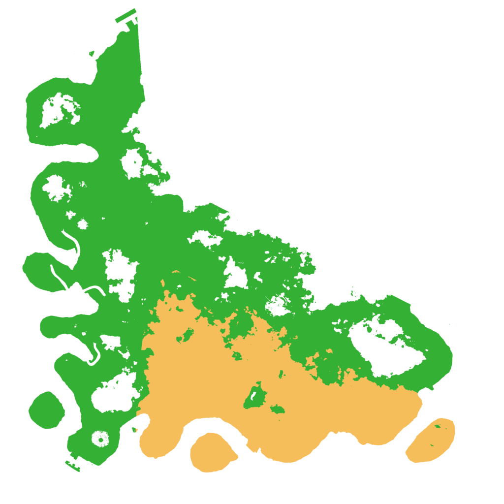 Biome Rust Map: Procedural Map, Size: 4500, Seed: 23900