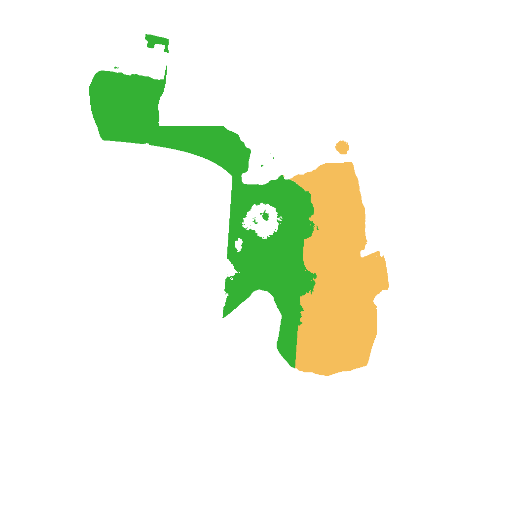 Biome Rust Map: Procedural Map, Size: 1500, Seed: 3423