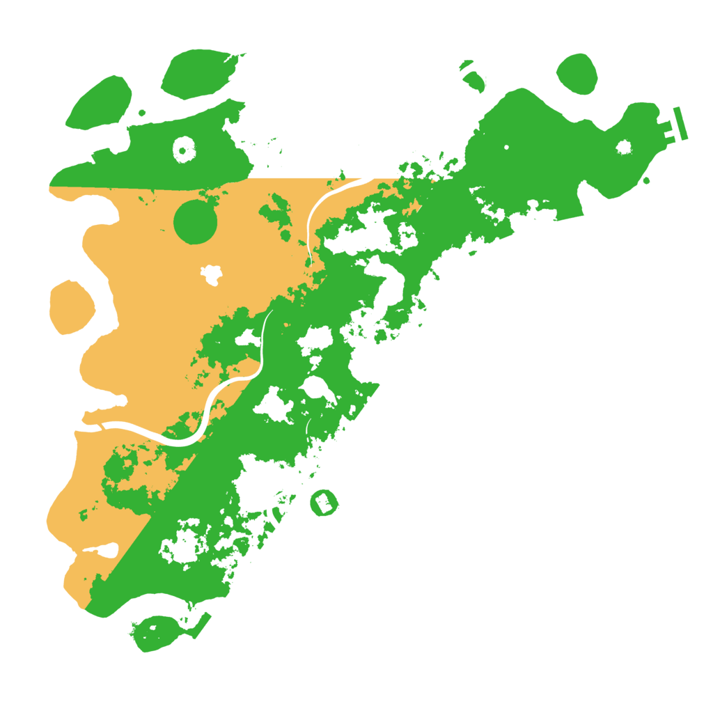 Biome Rust Map: Procedural Map, Size: 4300, Seed: 5092