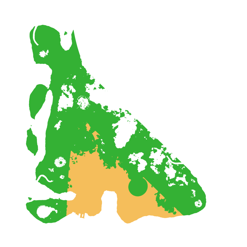 Biome Rust Map: Procedural Map, Size: 3500, Seed: 1204362128
