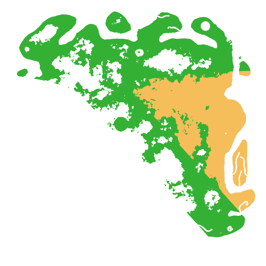 Biome Rust Map: Procedural Map, Size: 5000, Seed: 807509830